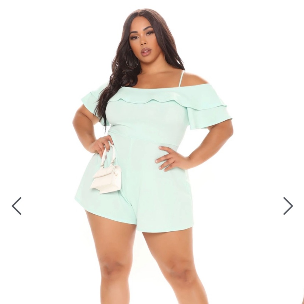Ruffle romper